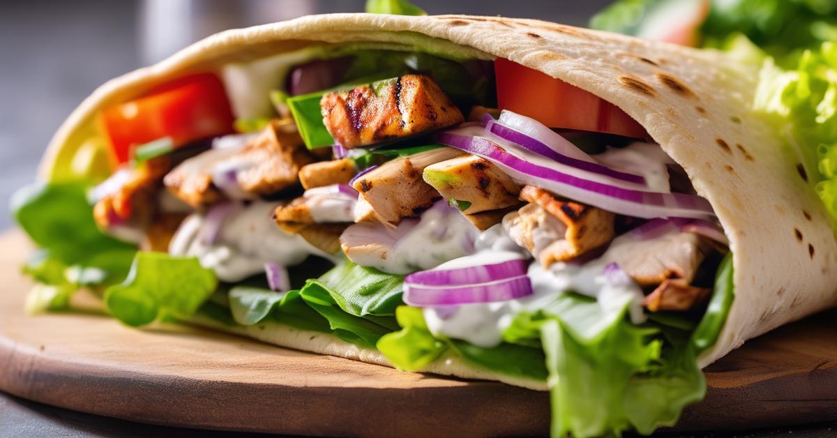 Ile kcal ma kebab w tortilli? Kalorie i wartości odżywcze!