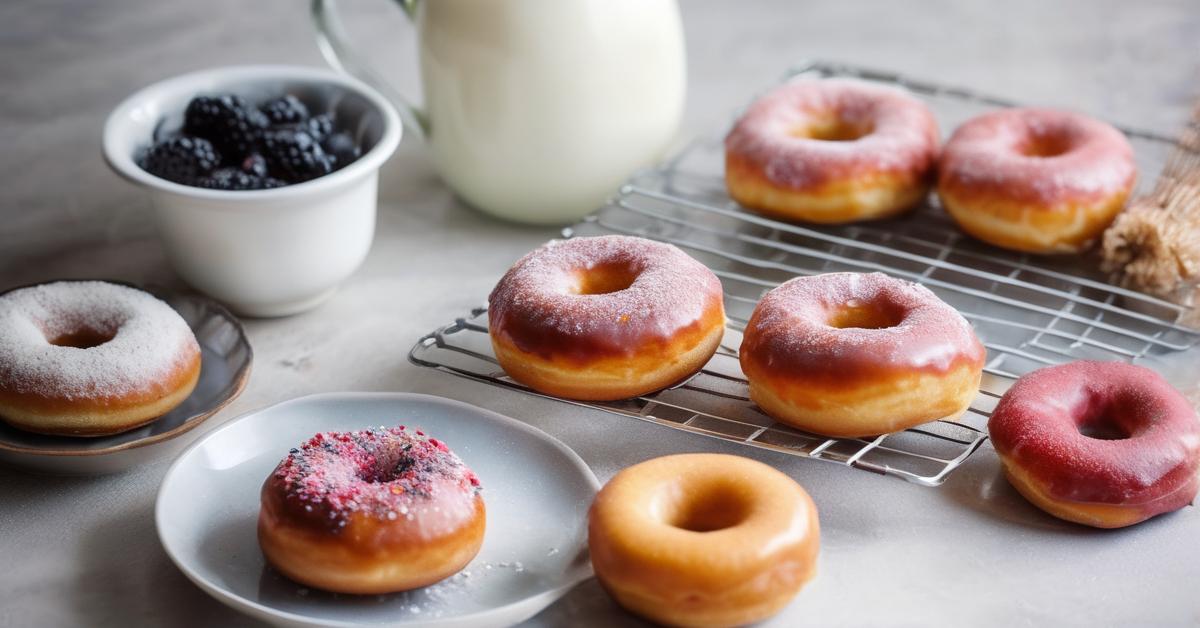 Pączki smażone i pieczone - wizualne porównanie kaloryczności i zawartości tłuszczu